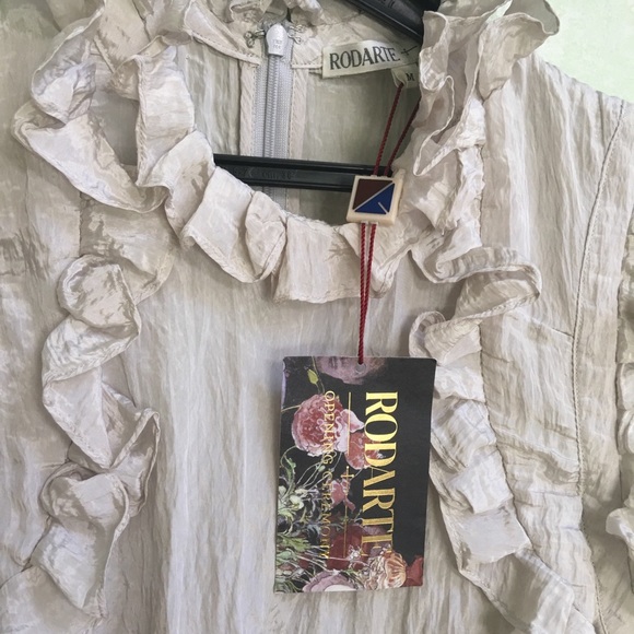 RODARTE SILK BLOUSE - NEW WITH TAGS - Picture 7 of 7